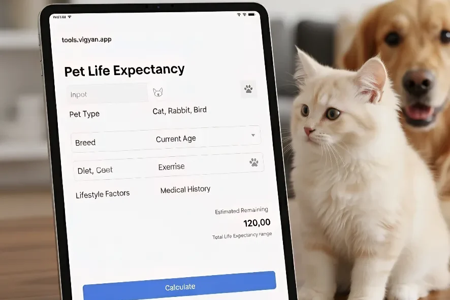 Pet Life Expectancy Calculator